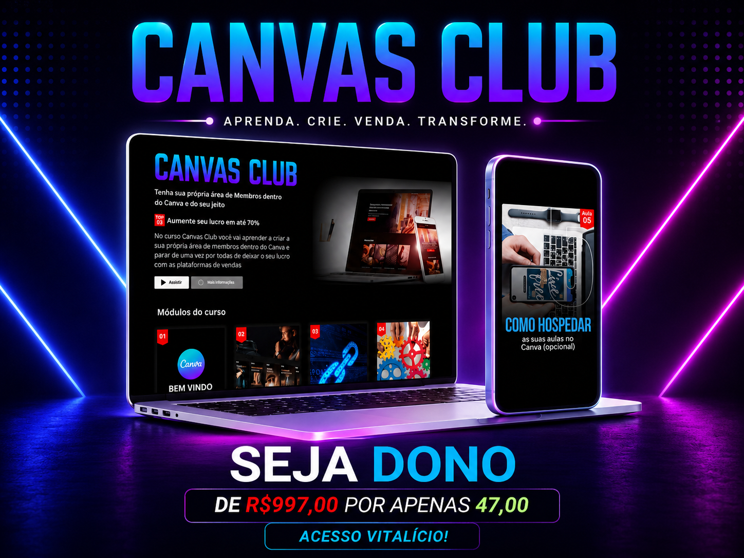 Club Canvas Post